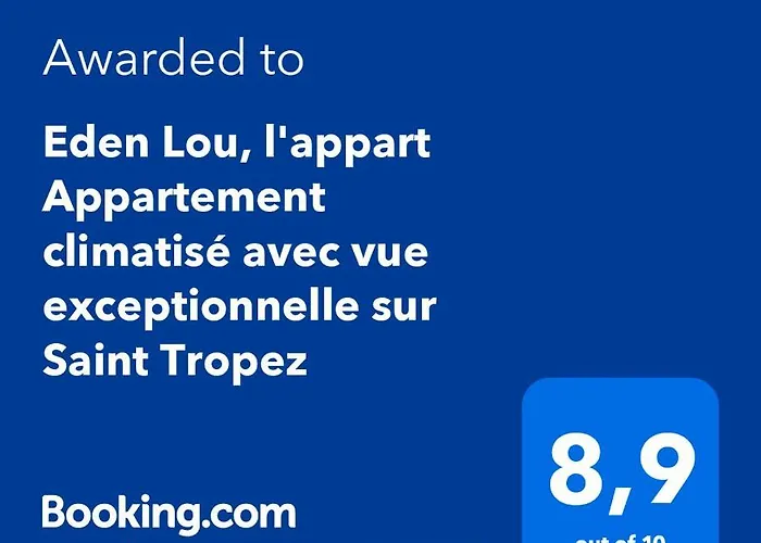 Eden Lou, L'appart Climatise Avec Vue Exceptionnelle Sur Saint Tropez דירה גרימו